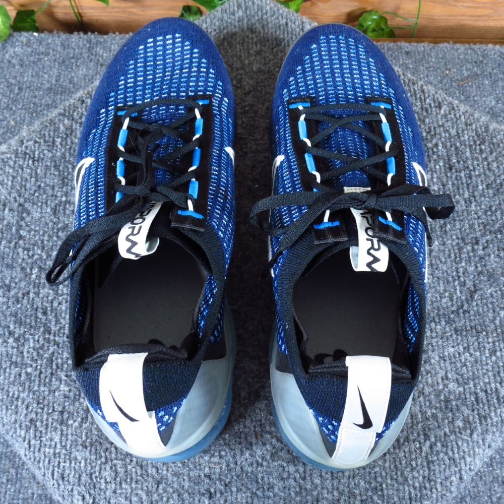 Nike Air VaporMax 2021 FK Mens Running Shoes Size 11 Athletic Blue DZ4856-400 - Picture 6 of 9